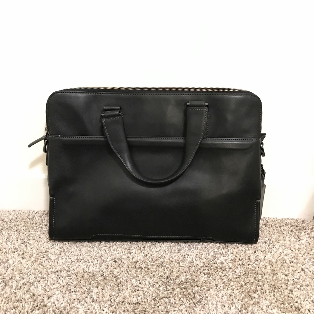 TUMI Leather Laptop Bag
